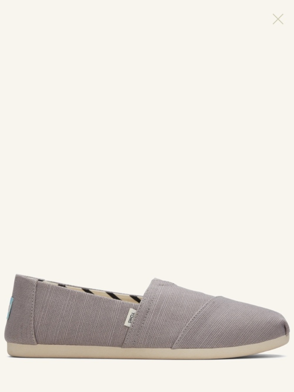 Toms Classic Slip-On Flats in Taupe